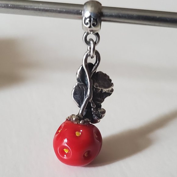 True Beadz "Bush of Strawberry" Dangle Bead - Picture 8 of 9
